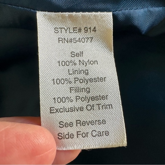 Cabi Womens Small Teal Blue Poseidon Puffer Jacket Quilted Winter Coat style 914 - Picture 6 of 6